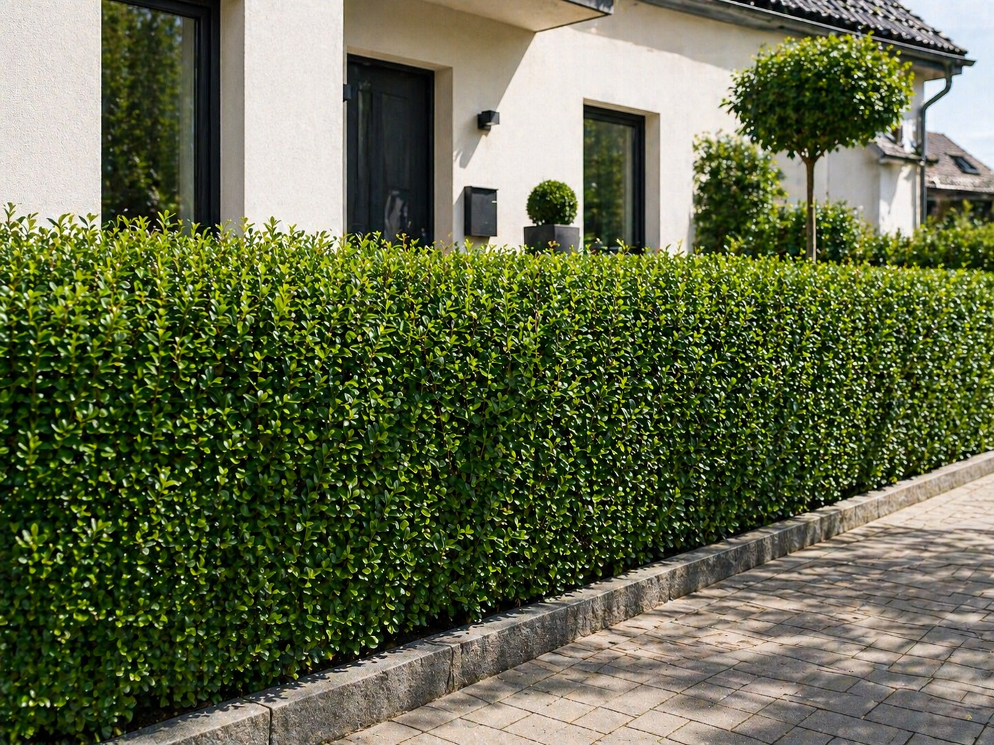 Ligustrum ovalifolium 30–50 cm – Ovalblättriger Liguster Heckenpflanze wintergrün schnellwachsend Sichtschutz