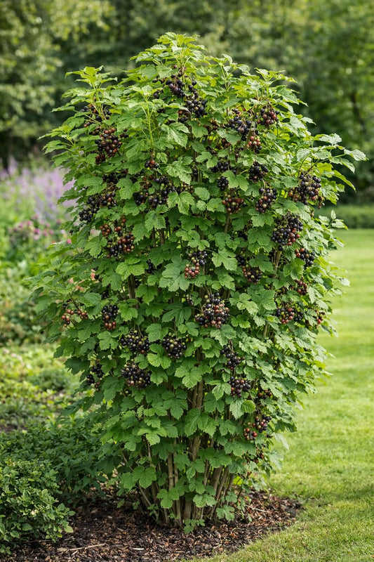 Jostabeere / Jochelbeere 60–70 cm – Ribes ‘Jostaberry’ – winterharter Beerenstrauch für Garten und Kübel