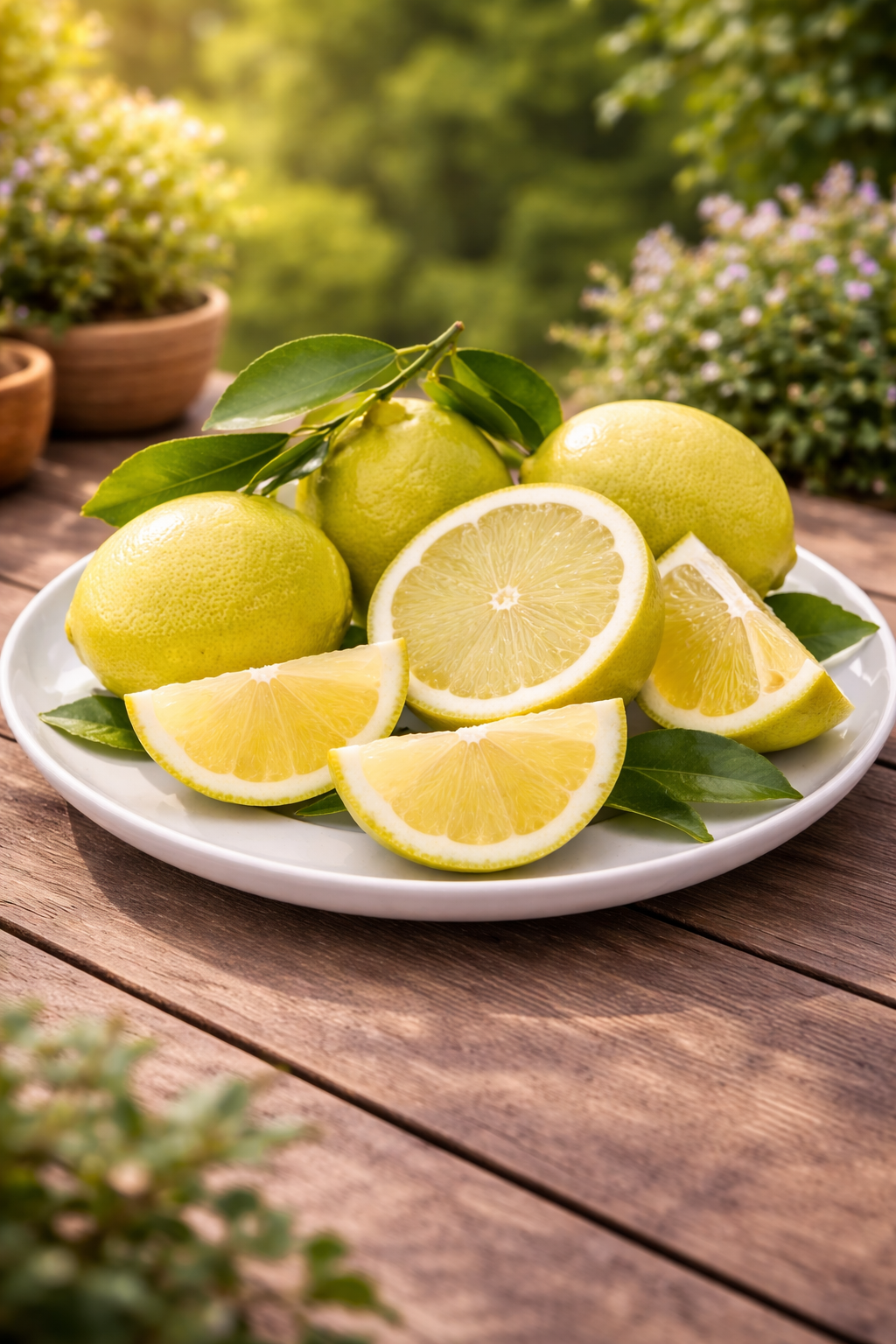 Römische Limette Pursha Citrus limetta Süße Limette Zitruspflanze 70–100 cm Mediterrane Kübelpflanze für Terrasse Garten Wintergarten