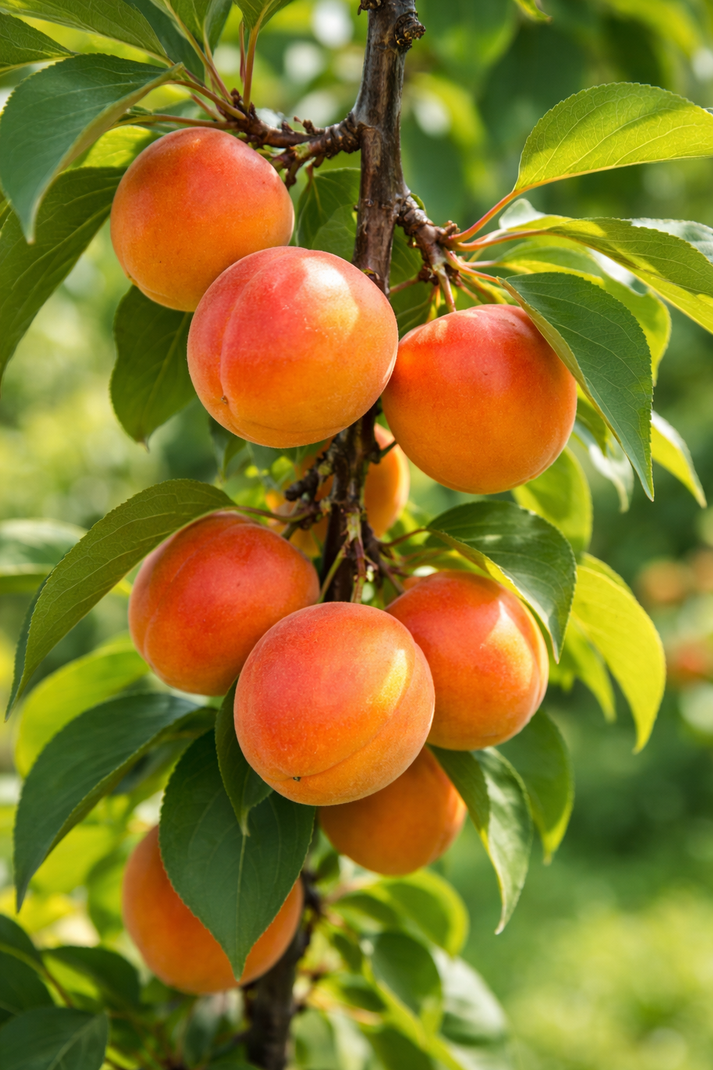 Aprikosenbaum Prunus armeniaca ‘San Castrese’ – robuster Aprikosen-Obstbaum, winterhart, 100–140 cm